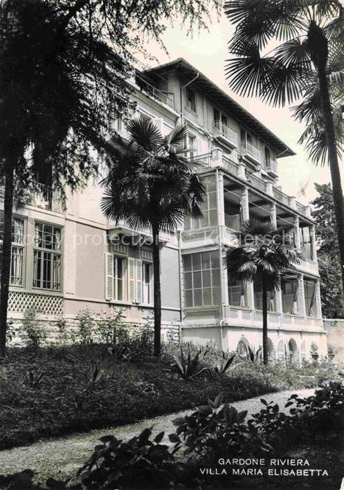 Gardone Riviera di Garda Fasano Lombardia IT Villa-Maria-Elisabetta Palmen Garte