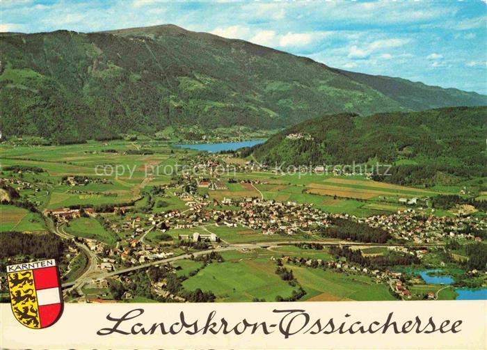 Landskron Ruine Ossiachersee Kaernten AT Ossiachersee Gerlitzen Burgruine-Landsk