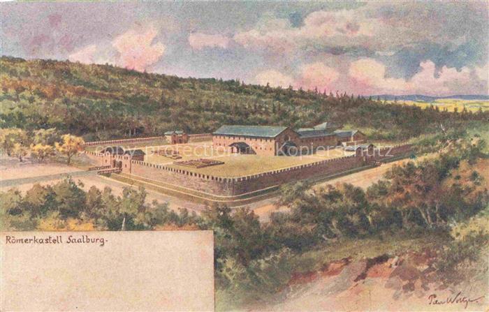 RoeMERKASTELL-SAALBURG Bad Homburg Roemerkastell Kastell Rekonstruktion Wehranla