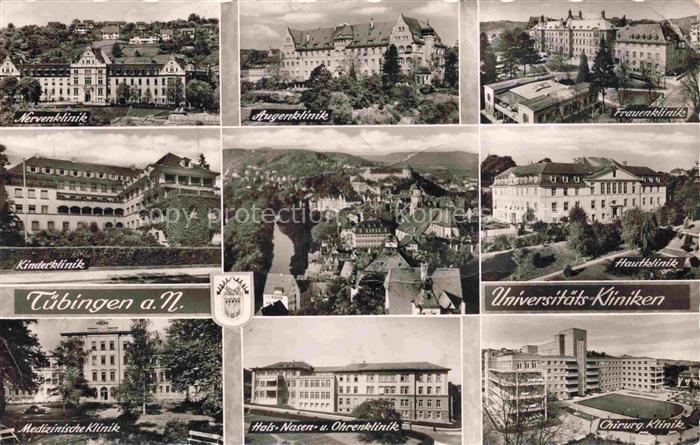 Derendingen TueBINGEN BW Universitaets-Kliniken Nervenklinik Augenklinik Frauen