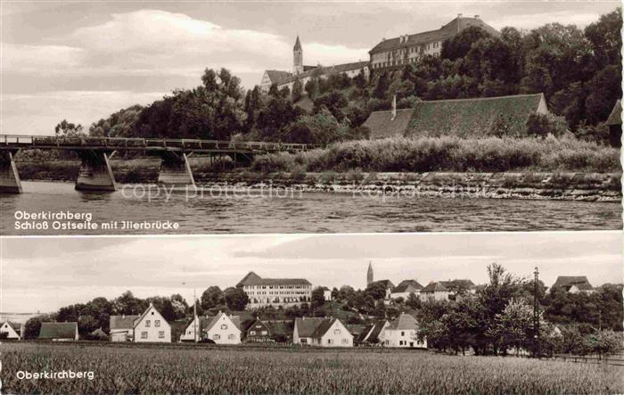Oberkirchberg Illerkirchberg Alb-Donau-Kreis BW Schloss Illerbruecke Fluss Dorfa