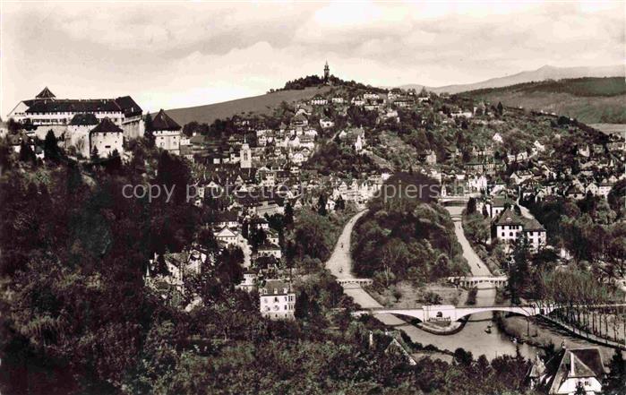 Derendingen  TueBINGEN BW Schloss Neckar Bruecke Stadtpanorama Kirche Huegel Bae