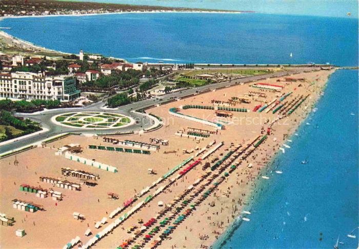 RIMINI IT Riviera-Adriatica Strand Strandkabinen Adriatisches-Meer Hotel Kreisve
