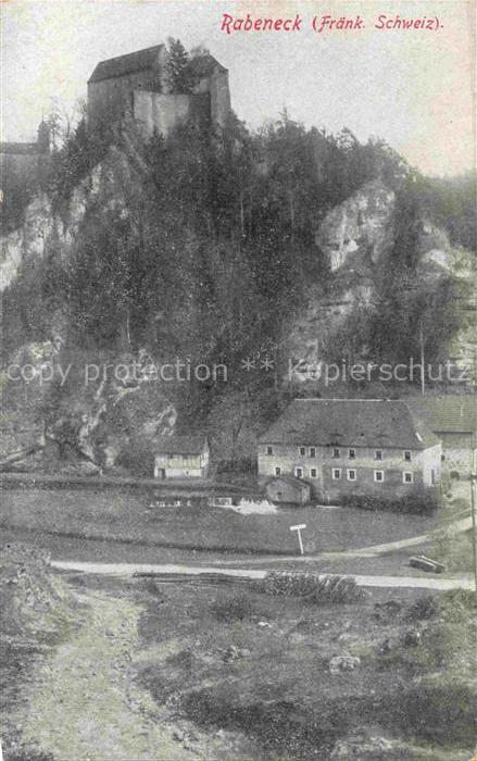 Rabeneck Waischenfeld Frankische Schweiz Bayern Burg-Rabeneck Felsberg Fraenkisc