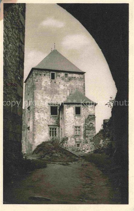 Lipnice nad Sazavou Lipnitz Sasau Havlickuv Brod CZ Burg-Lipnitz Hrad-Lipnice Bu