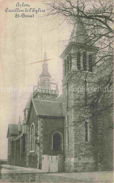 ARLON Aarlen Wallonie Belgie Carillon Eglise-St-Donat Kirchturm Kirche Glockensp