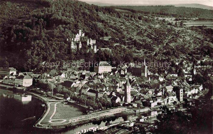 Wertheim Main BW Main Burg Stadtansicht Panorama Kirche Stadtturm Tauber Wald