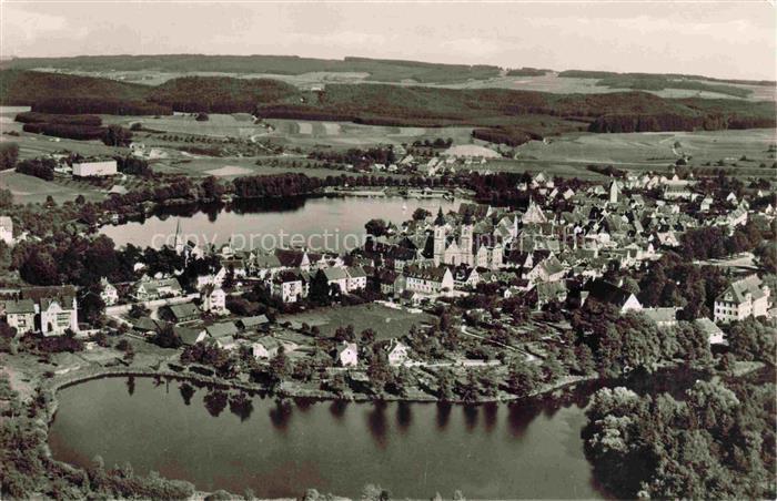 Bad Waldsee See Stadtansicht Kirche Schloss Altstadt