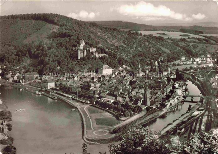 Wertheim Main BW Taubermuendung Main Schloss Altstadt Fluss Bruecke Fliegeraufna