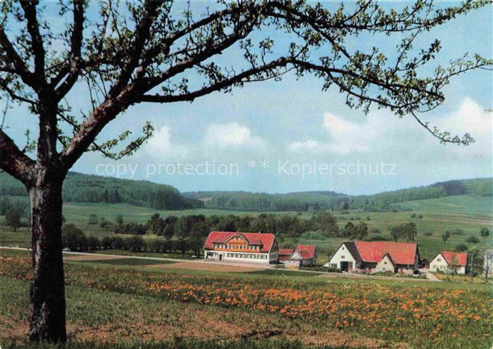 Hepsisau Weilheim Teck Gaststaette Pension Hoffmeister-Haus Landschaft Wiesen Wa