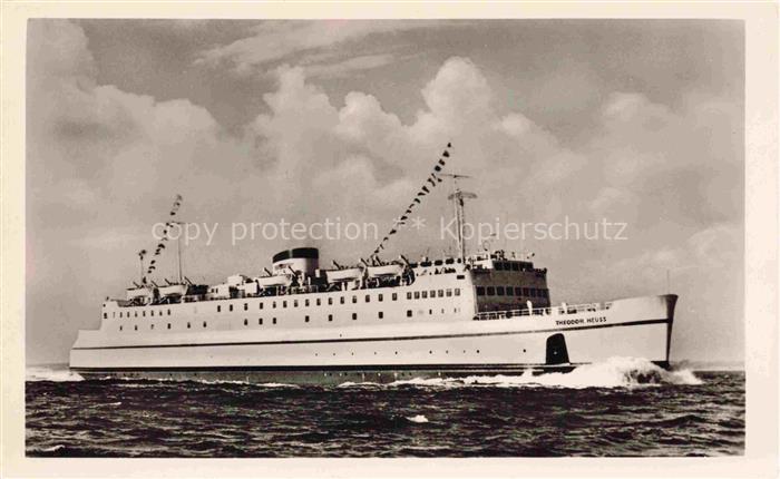 Faehre Ferry Bac Traghetto-- Hohensee Theodor Heuss