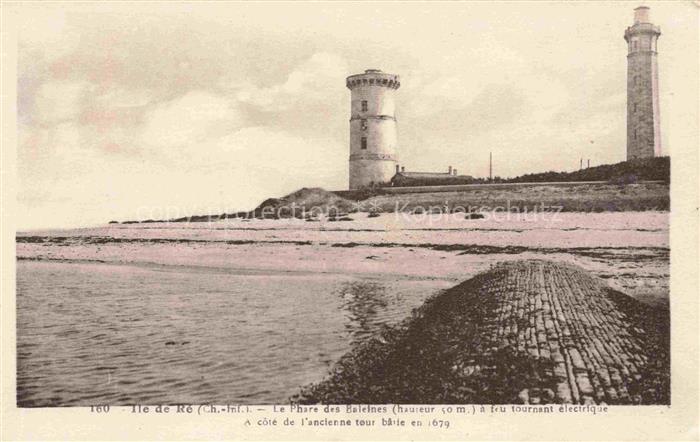 Leuchtturm Lighthouse Faro Phare-- Le Phorte des Baleines