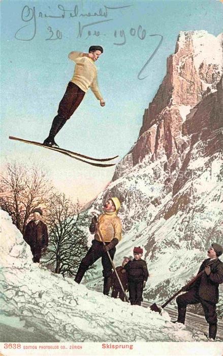 Skispringen Grindel Wald