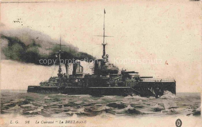 Dampfer Oceanliner Le Cuirasse La Bretagne