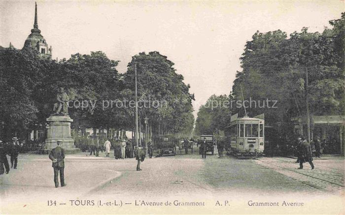 STRAssENBAHN Tramway-- Tours L Avenue de Grammont