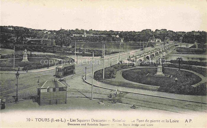 STRAssENBAHN Tramway-- Les Squares Descartes en Rabelar