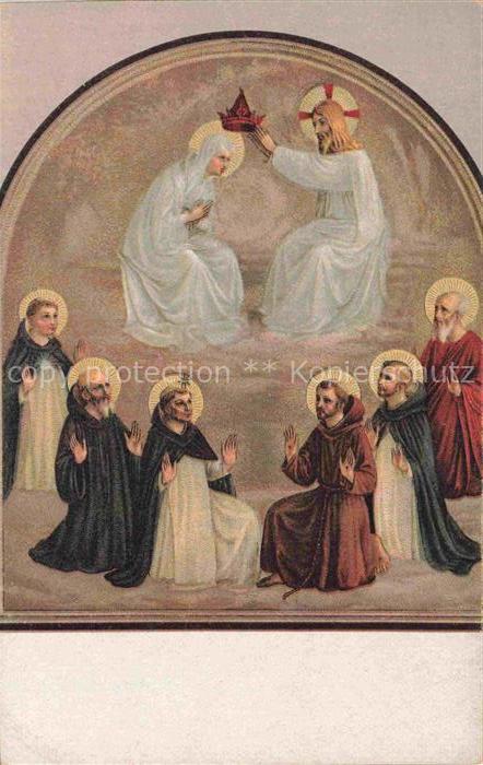 Jesus Christus Christentum B. Angelico Incoronazione della Vergine