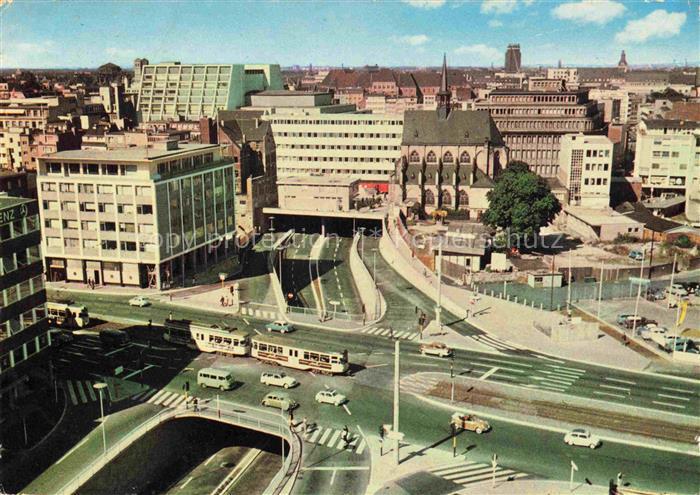 STRAssENBAHN Tramway-- Koeln am, Rhein Neue Nord Strasse
