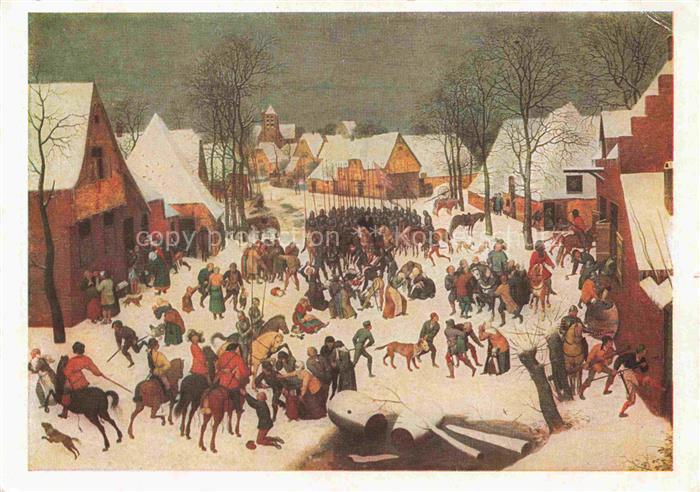 BRUEGHEL Pieter der Juengere Le Jeune (1564-1638) Kuenstlerkarte Der Bethlehemit