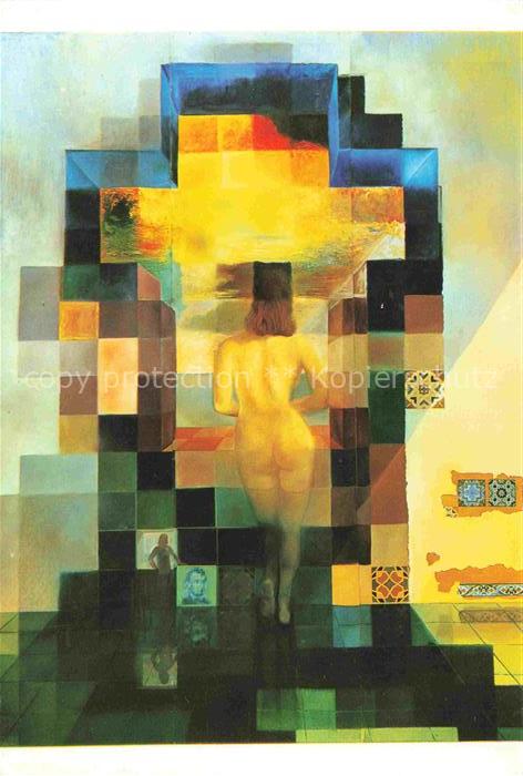 DALI Salvador Kuenstlerkarte Gala nua mirant al Mar Lincoln