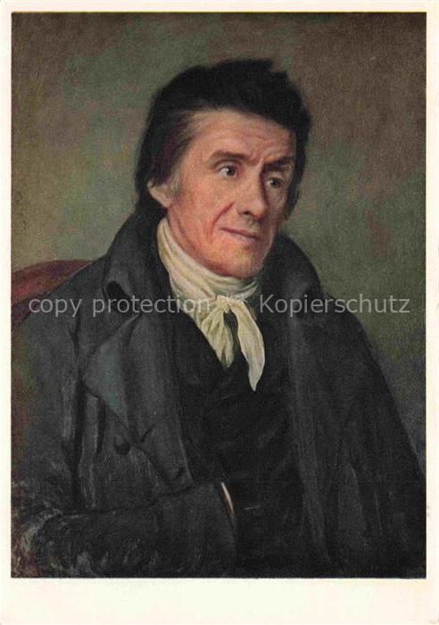 RAMOS A. (1744-1817) Kuenstlerkarte Pestalozzi Prado Madrid