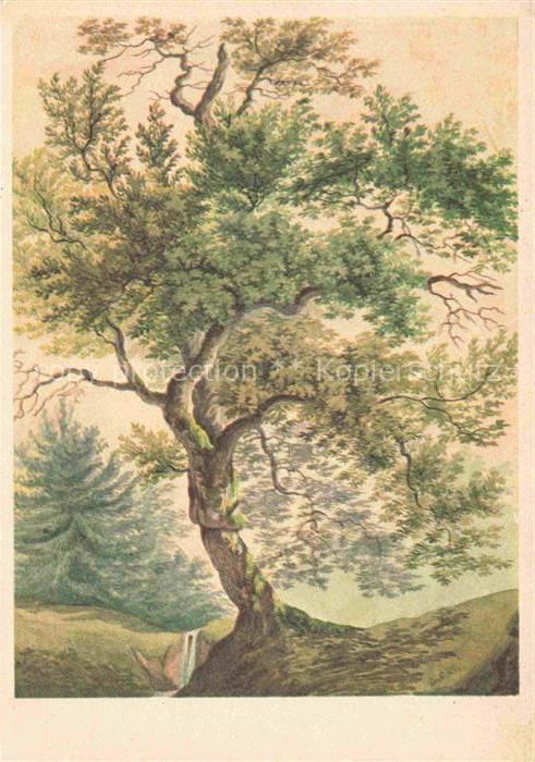 KELLER Gottfried Zuerich (1819-1890) Schriftsteller Maler Schweiz Eiche