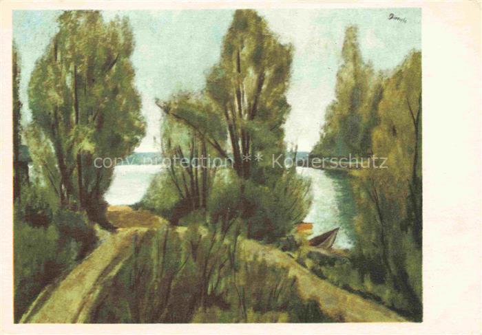 JANEBE Areuse Neuchatel Kuenstlerkarte Areuse