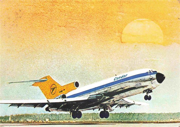 FLUGZEUGE ZIVIL Condor Europa Jet 727 30