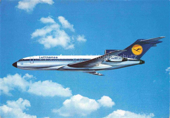 FLUGZEUGE ZIVIL Lufthansa Boeing 727 Europa Jet