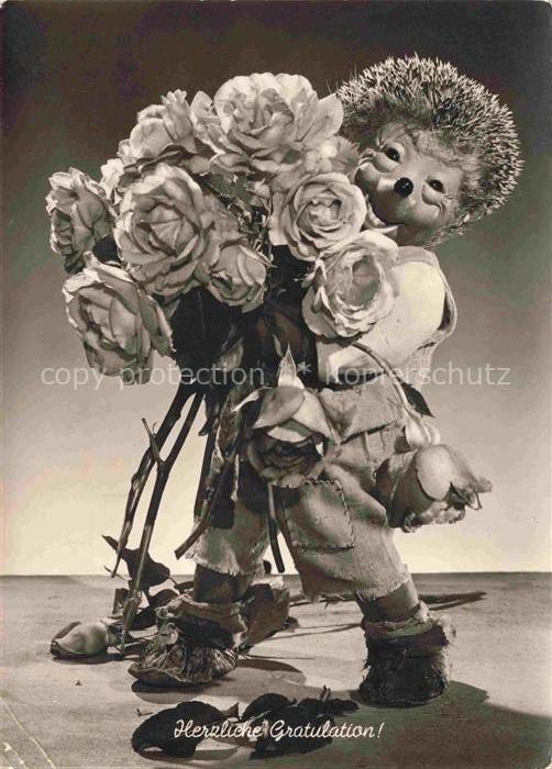 MECKI Nr. 15 Gebrueder Diehl Hoer Zu Gratulation Rosen