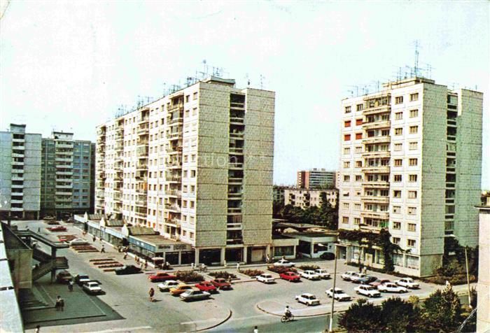 TIMISOARA RO Complex-Dacia Libraria-Dacia Hochhaeuser Plattenbau Stadtplanung Pa