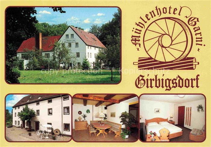 Girbigsdorf Schoepstal Goerlitz Sachsen Muehlenhotel-Garni Hotel Muehlenrad Gast