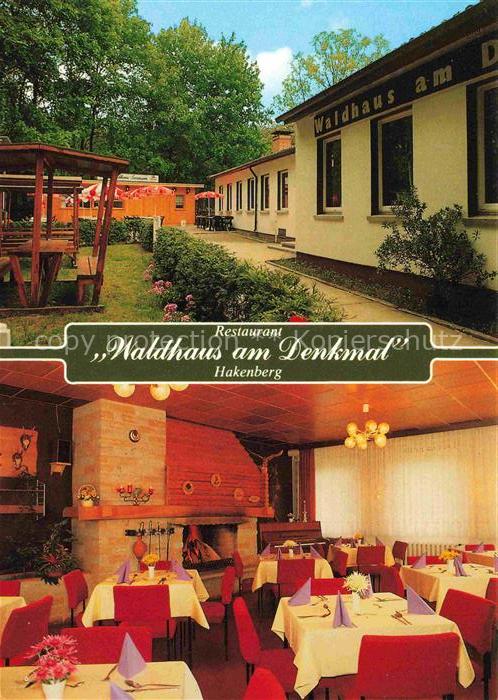 Hakenberg Fehrbellin Waldhaus-am-Denkmal Restaurant Gaststaette Innenraum Terras