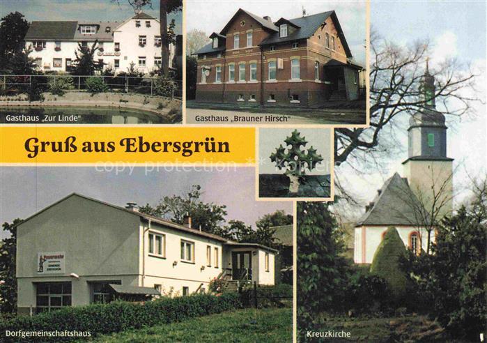 Zeulenroda-Triebes Ebersgruen Gasthaus-Zur-Linde Gasthaus-Brauner-Hirsch Dorfgem