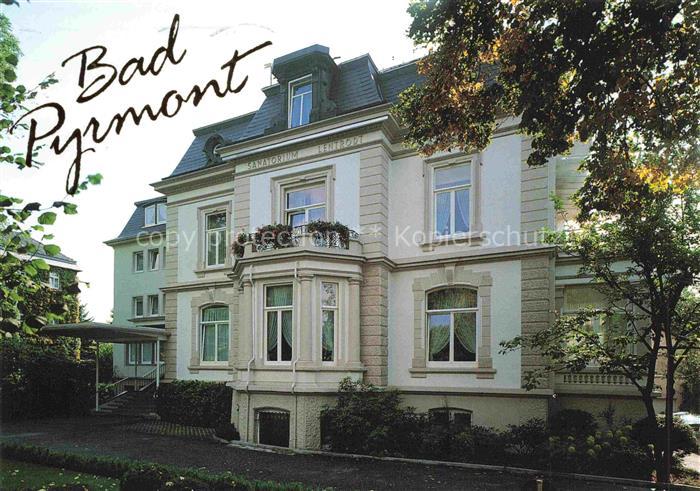 BAD PYRMONT Niedersachsen Sanatorium-Lentrodt Privatklinik Gruenderzeitvilla Sch