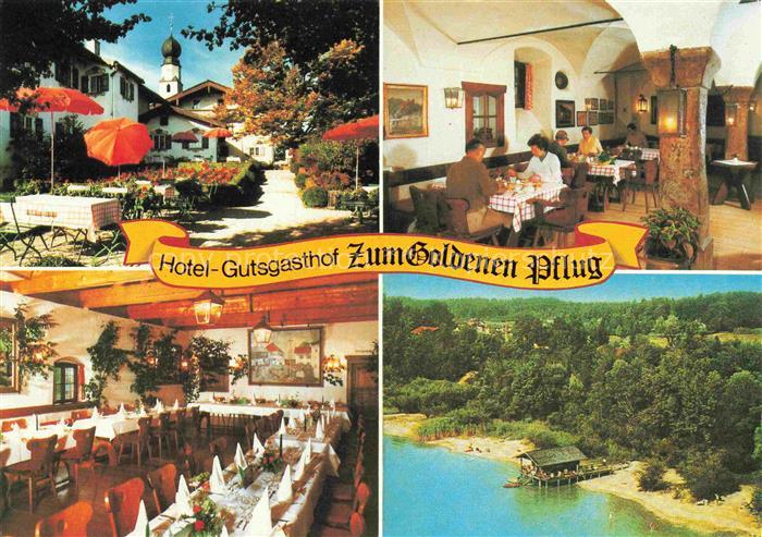 Chieming Chiemsee Gut-Ising Hotel-Gutsgasthof Zum-Goldenen-Pflug Chiemsee Bierga