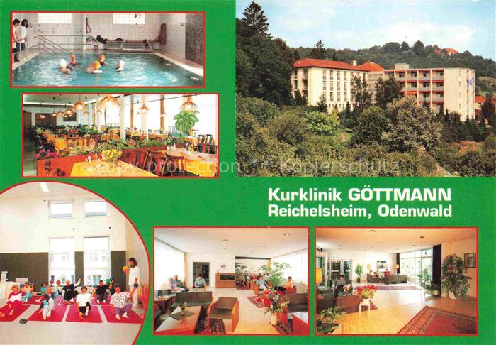 Reichelsheim Odenwald Hessen Kurklinik-Goettmann Rehabilitationsklinik Hallenbad