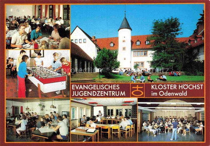 Hoechst Odenwald Hessen Kloster-Hoechst Evangelisches-Jugendzentrum Speisesaal T