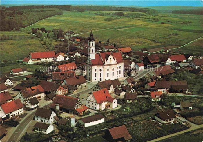 Steinhausen Rottum Biberach BW Wallfahrtskirche Barock Dominikus-Zimmermann Luft