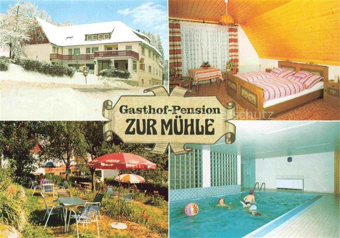 Schwarzenbach am Wald Franken Hof Bayern Gasthof-Pension-Zur-Muehle Schuebelhamm