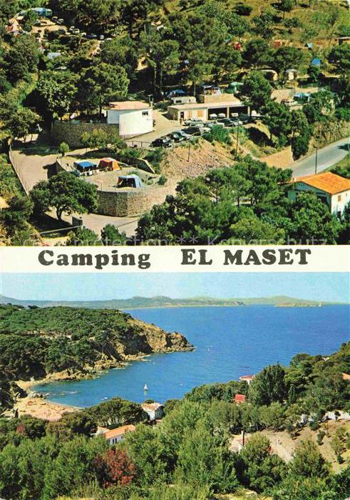 Sa Riera Costa Brava Cataluna ES Camping-El-Maset Costa-Brava Bucht Felsen Meer