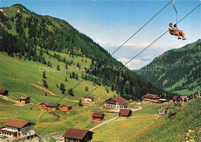 Malbun Triesenberg Liechtenstein Sesselbahn Sareisergrat Bergdorf Hotels Alpenta