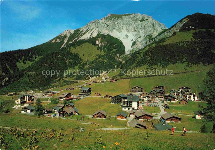 Malbun Triesenberg Liechtenstein Doppelsesselbahn-Sareis Ochsenkopf Bergdorf Alp