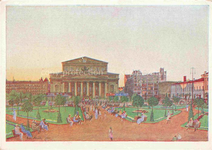 Moscou Moskau Moscow RU Bolschoi-Theater Sverdlov-Platz Theatralnaja-Ploschatj