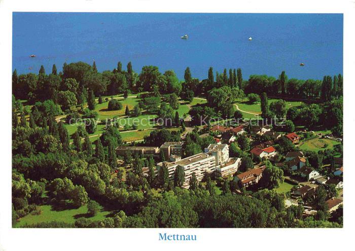 Mettnau Radolfzell Bodensee Kurpark Bodensee Herz-Kreislauf-Klinik Luftbild Reha