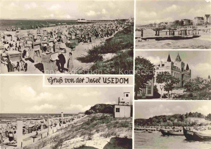 Usedom Mecklenburg-Vorpommern Ahlbeck Koelpinsee Bansin Zinnowitz Koserow Strand