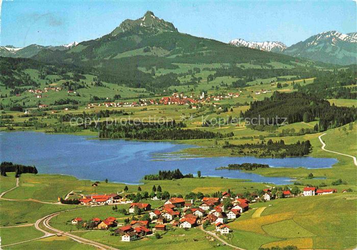 Gruentensee Gruenten 1741m Burgberg Allgaeu Gruentensee See Haslach Wertach Grue