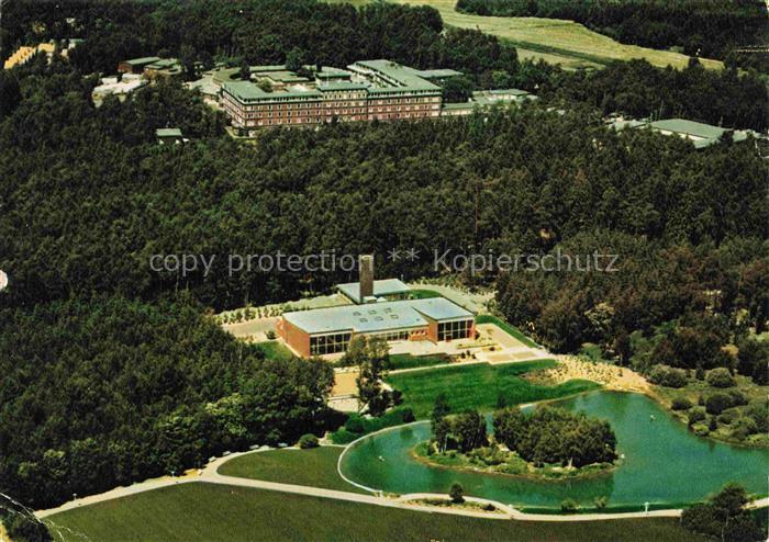 Bad Bramstedt Schleswig-Holstein Kuranlage Klinik Wald Teich Sol-und-Moorbad