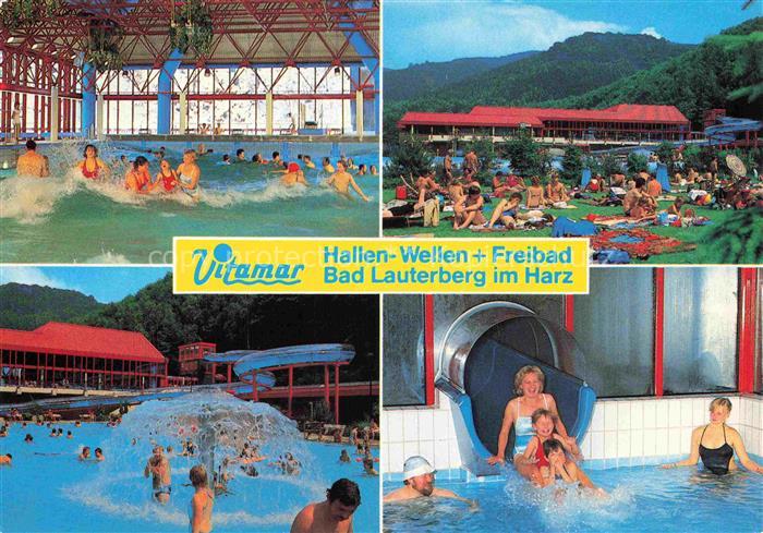 Bad Lauterberg Osterode Harz Niedersachsen Vitamar Hallenwellenbad Freibad Welle