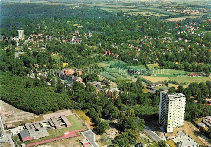 Reinbek Stormarn Schleswig-Holstein Sachsenwald Fliegeraufnahme Hochhaus Villen